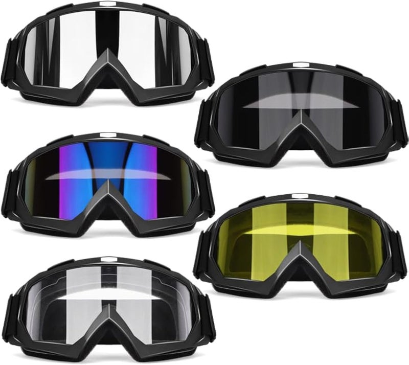 OXG Store Dirt Bike ATV Motorcycle Goggles, Motorcycle Glasses for Men Motocross Riding Protective Eyewear Ski Goggles - Image 1